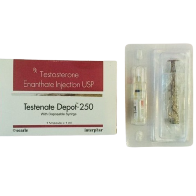 TESTOSTERONE ENANTHATE DEPOT 25 MG 1 ML