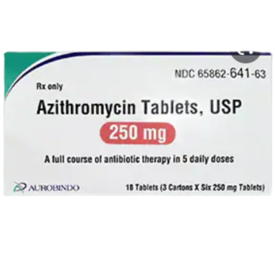 AZITHROMYCIN 250 MG